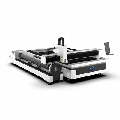 Raycus Entegre Plaka ve Tüp Fiber Lazer Kesim Makinesi Alüminyum Endüstriyel